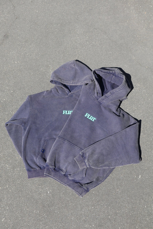FLRT Oversized Hoodie - Acid Wash