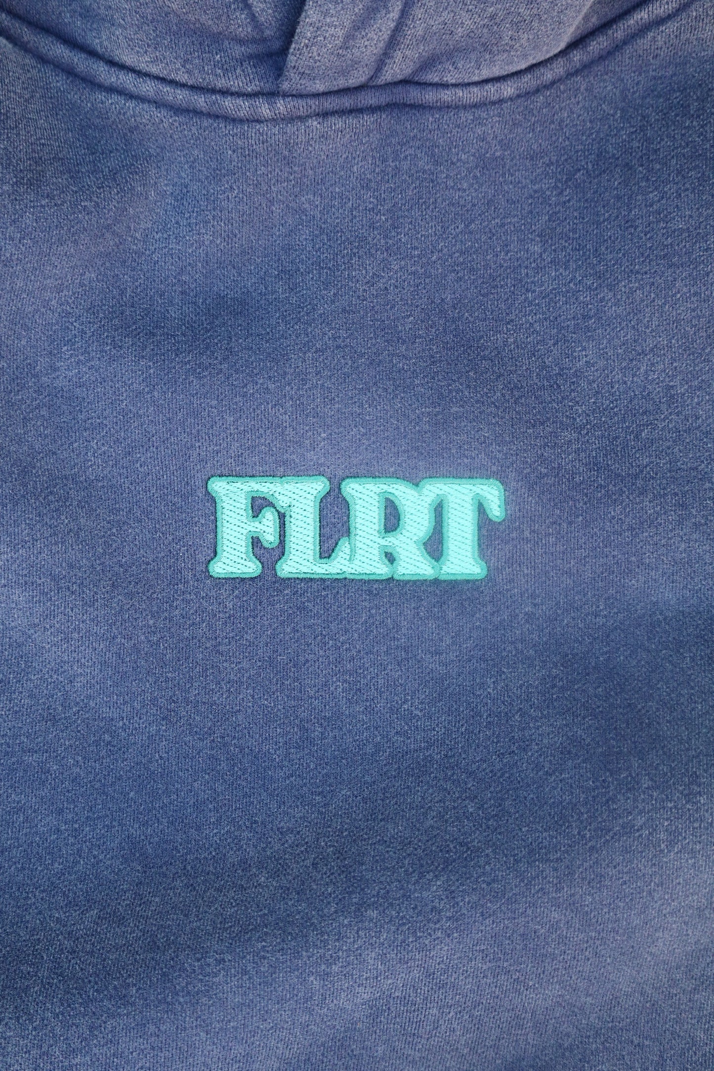 FLRT Oversized Hoodie - Acid Wash