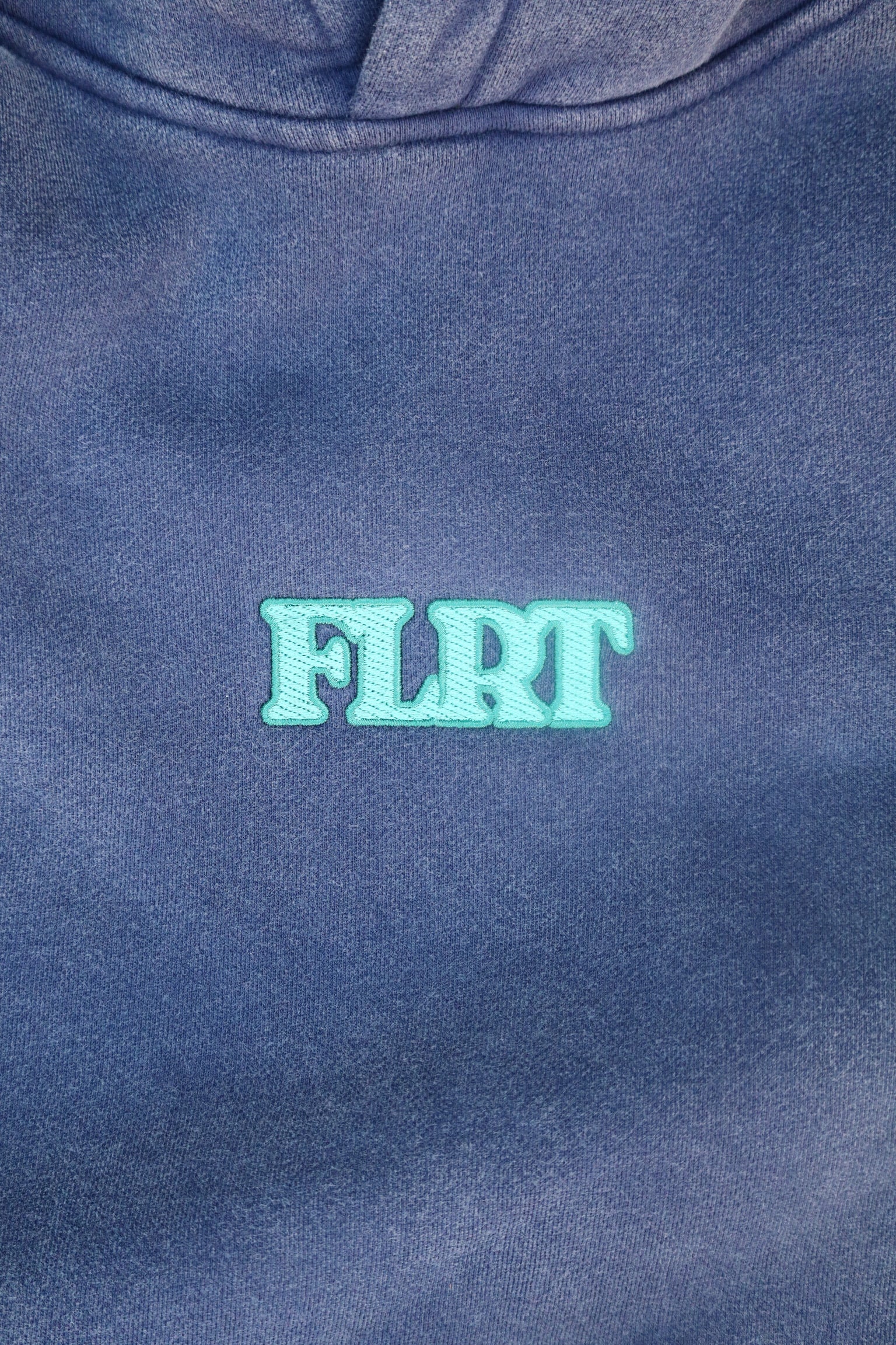FLRT Oversized Hoodie - Acid Wash