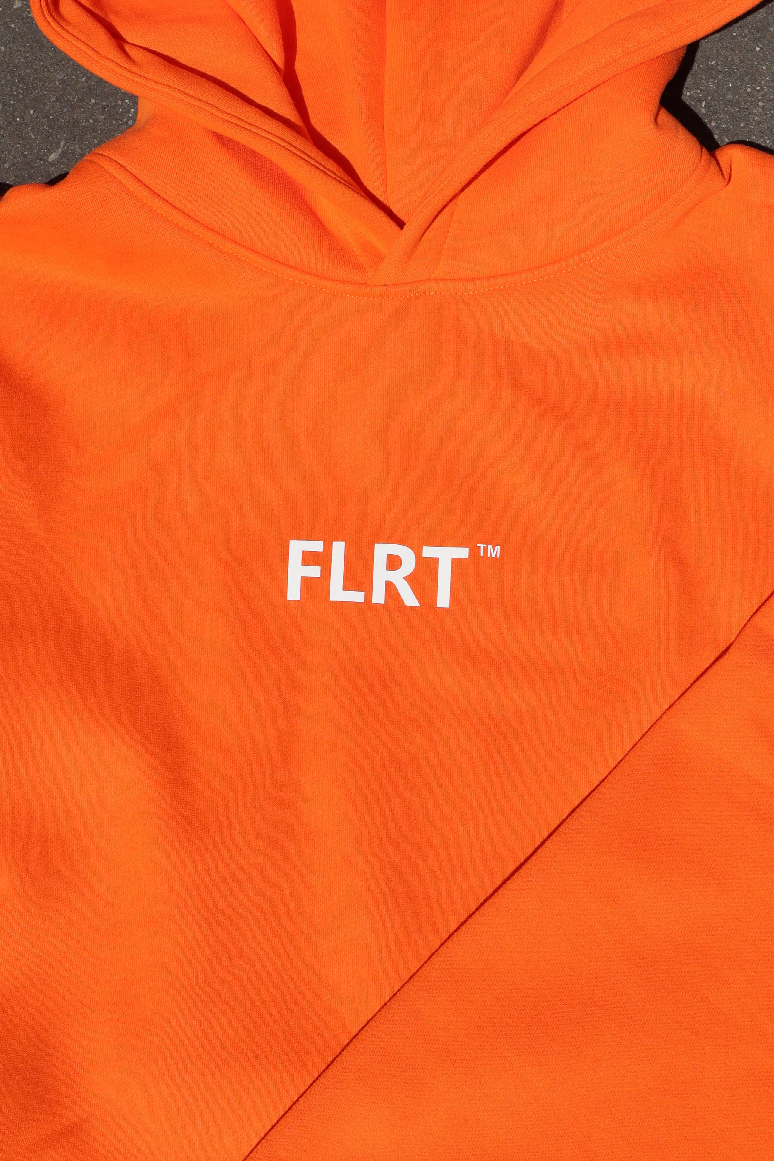 FLRT Original Oversized Hoodie - Bright Orange