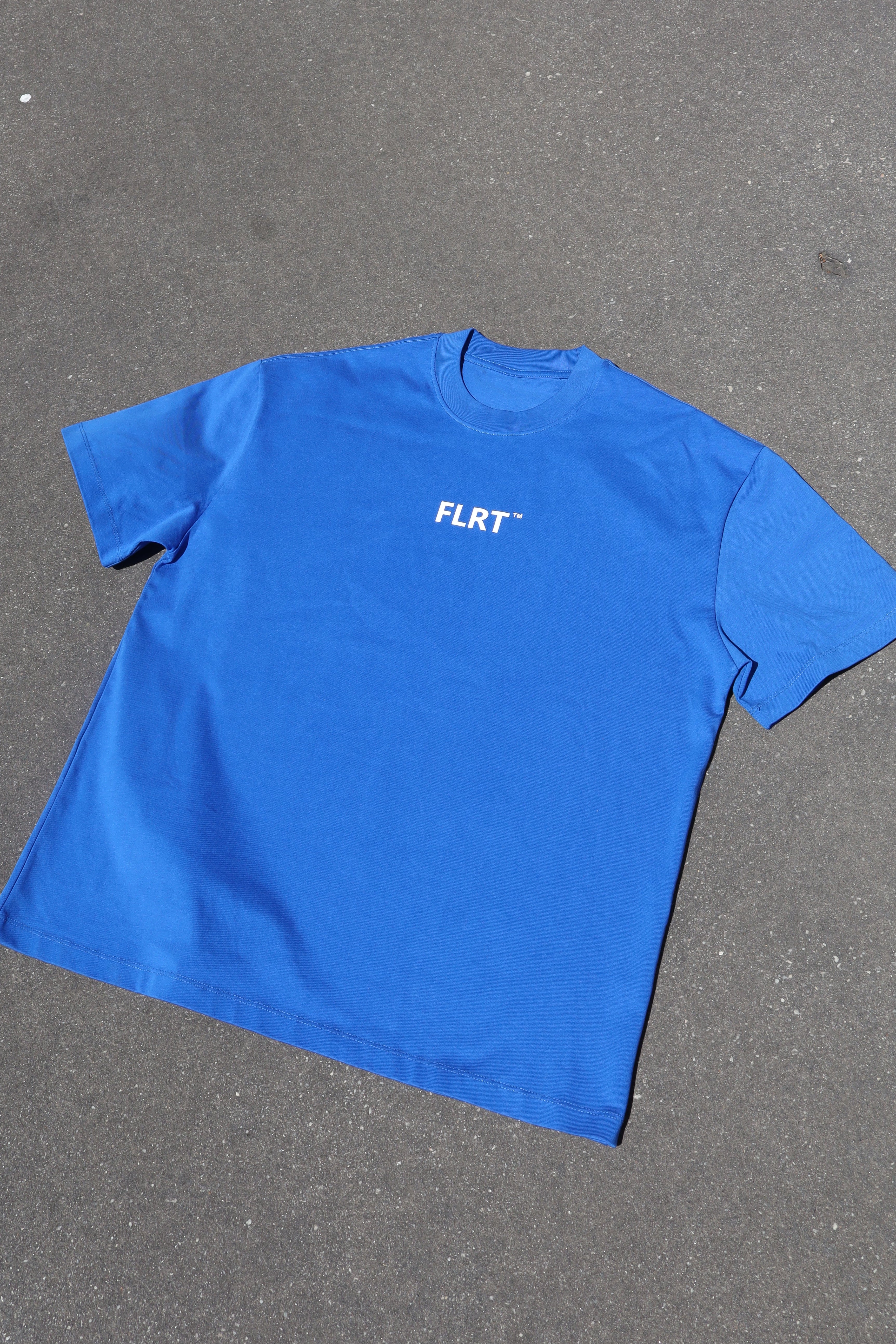 FLRT Original Oversized Heavyweight Tee - Blue
